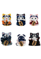 NARUTO MEGAHOUSE MEGA CAT PROJECT NARUTO-Nyaruto! Beckoning cat FORTUNE(set of 6)