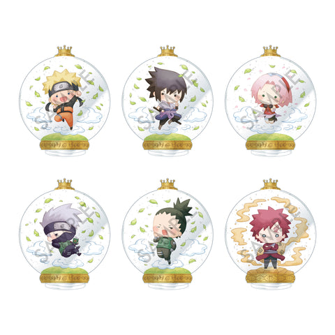 NARUTO Shippuden MEGAHOUSE Globe Acrylic Stand Here we come with the shine！(1-6pc)