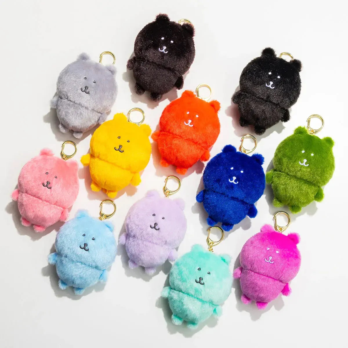Nagano Characters Colorful Joke Bear Mascot (Sky Blue)