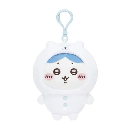 Nagano Characters Mascot (Hachiware Wearing a Joke Bear Hood)