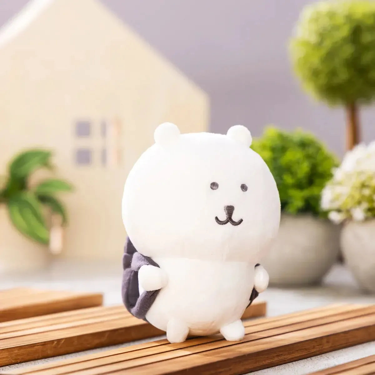 Nagano Characters Sketch Touch Handheld Plush (Joke Bear with a Backpack)