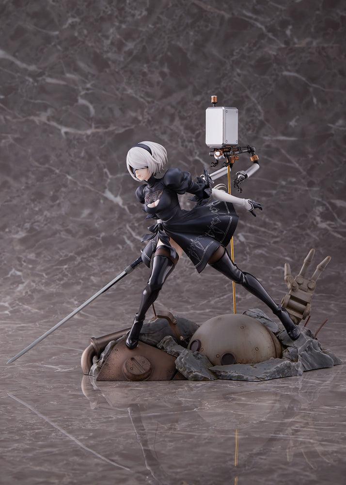 アニプレックス NieR:Automata Ver1.1a 2B NieR:Automata Aniplex Ver1.1a 2B 1/7 Scale Figure【Deluxe