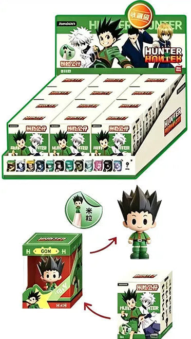 JANDOON Hunter × Hunter Mini Rice Grain Figure Collection – 1 Random Blind Box