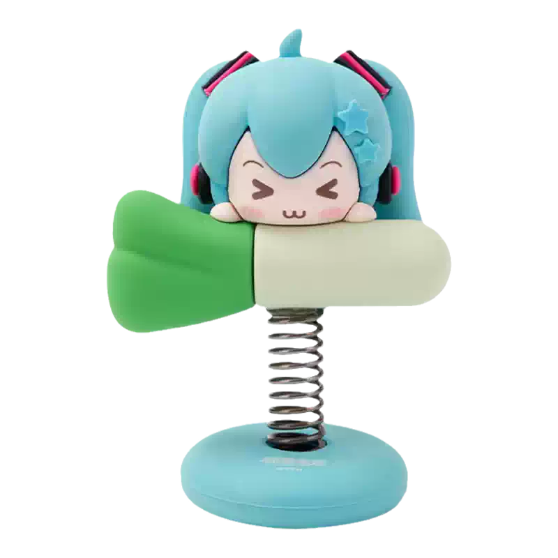MOEYU Hatsune Miku Squinting Eyes Series Soft PVC Wobble Figure
