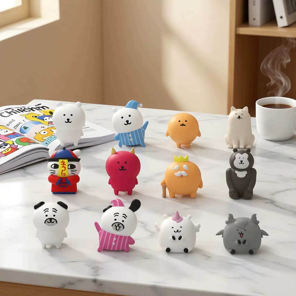 Jandoon Nagano Joke Bear and Friends Rice Grain Mini Figure Vol. 1 – 1 Random Blind Box