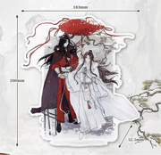 bilibiliGoods Heaven Official’s Blessing / Tian Guan Ci Fu Feng Xue Gui Ren Series Big Acrylic Stand – Hua Cheng & Xie Lian