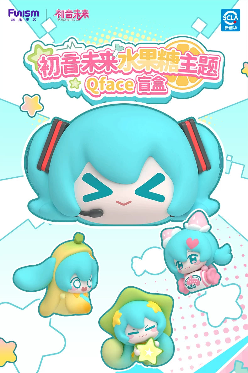 Funism Hatsune Miku Fruit Candy Series Qface Blind Box – 1 Pull