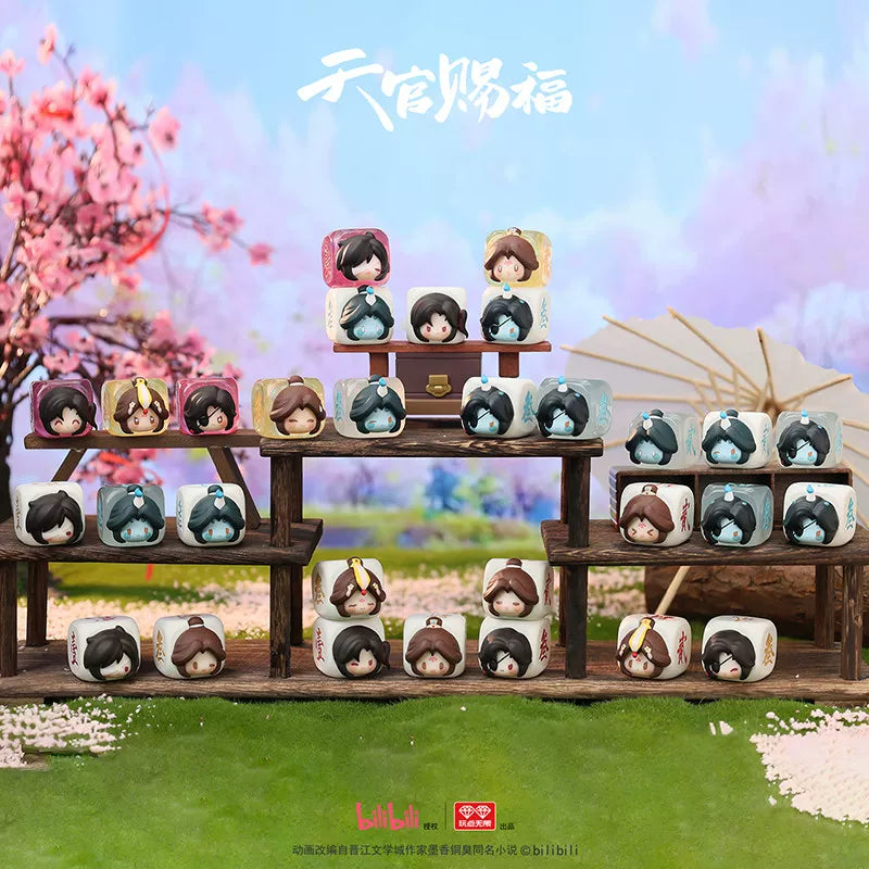Play Unlimited Heaven Official's Blessing (Tian Guan Ci Fu) Linglong Dice Candy Mini Figures – 5 Figures / Blind Pack (Random)