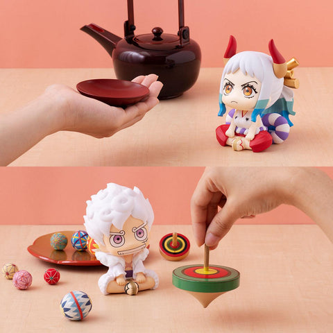 ONE PIECE MEGAHOUSE Lookup Monkey D. Luffy Gear Five ＆Yamato【with gift】