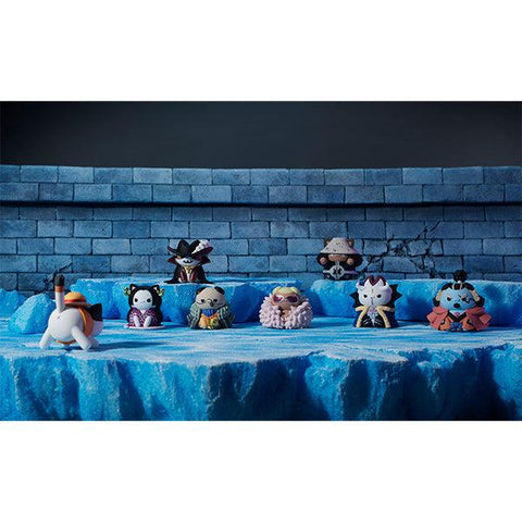 ONE PIECE MEGAHOUSE MEGA CAT PROJECT Nyan Piece Nya-n! Luffy and Seven Warlords of The Sea(1 Random Blind)