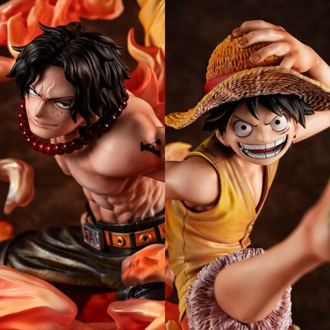 ONE PIECE MEGAHOUSE Portrait.Of.Pirates NEO-MAXIMUM Luffy ＆ Ace ～Bond between brothers～ 20th LIMITED Ver.