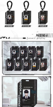 Omniscient Reader's Viewpoint "Kim Dokja Company" acrylic ID Badge keychains
