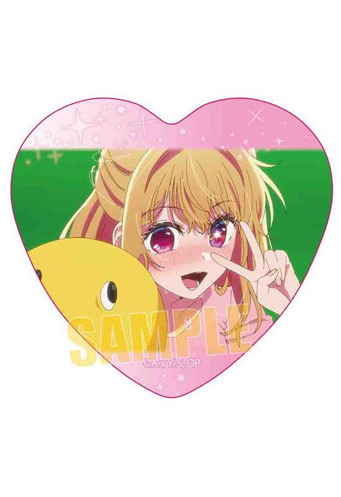 Oshi no Ko Bell House Memories Heart Can Badge Ruby