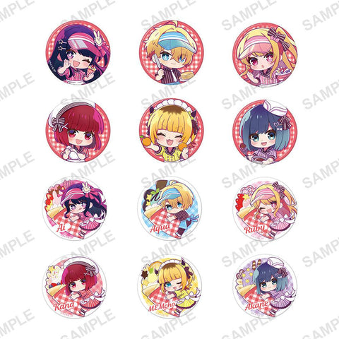 Oshi no Ko KADOKAWA Trading Can Badge Crepe Ver. (1 Random)