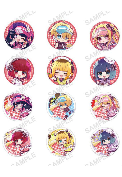 Oshi no Ko KADOKAWA Trading Can Badge Crepe Ver. (1 Random)