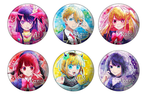 Oshi no Ko Twinkle Wet Color Series Can Badge (1 Random)