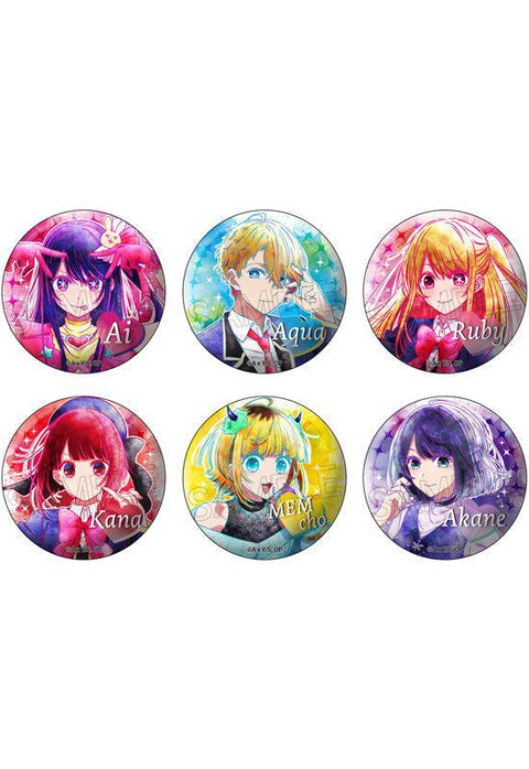 Oshi no Ko Twinkle Wet Color Series Can Badge (1 Random)