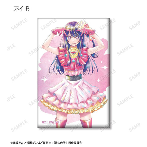 Oshi no Ko armabianca Trading Ani-Art Aqua Label Square Can Badge(1 Random)