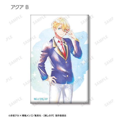Oshi no Ko armabianca Trading Ani-Art Aqua Label Square Can Badge(1 Random)