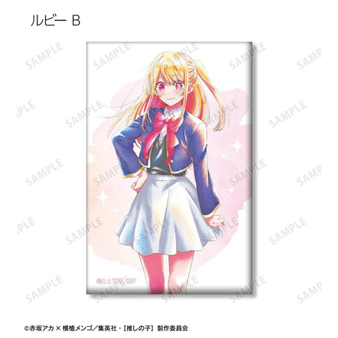 Oshi no Ko armabianca Trading Ani-Art Aqua Label Square Can Badge(1 Random)