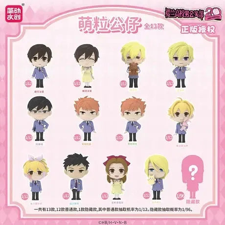 Ouran High School Host Club × Mengli Mascot Blind Box