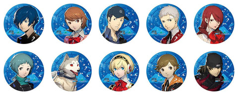 PERSONA 3 Reload Button Badge SEA PARADISE Collaboration