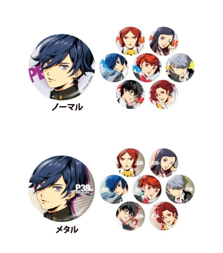 Persona 30th Anniversary × Yokohama Hakkeijima Sea Paradise Trading 57mm Can Badge