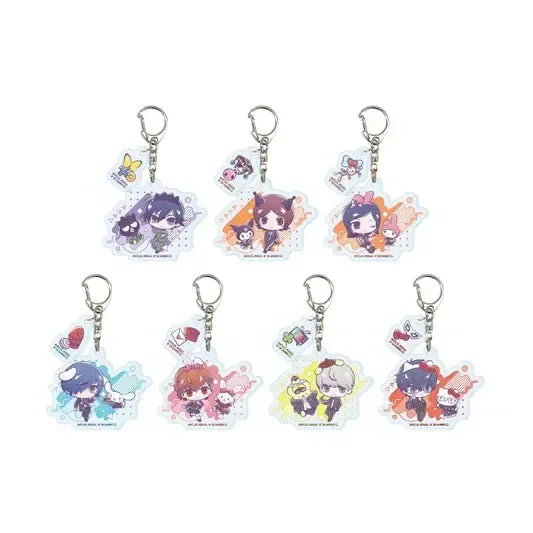Persona Series P30th x Sanrio Characters – 01 Collaboration Illustration Trading Acrylic Key Chain