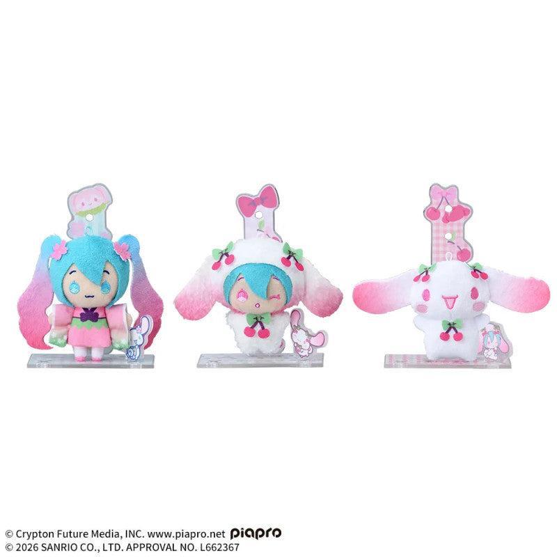 Plush Stand Sakura Ver. Hatsune Miku X Cinnamoroll