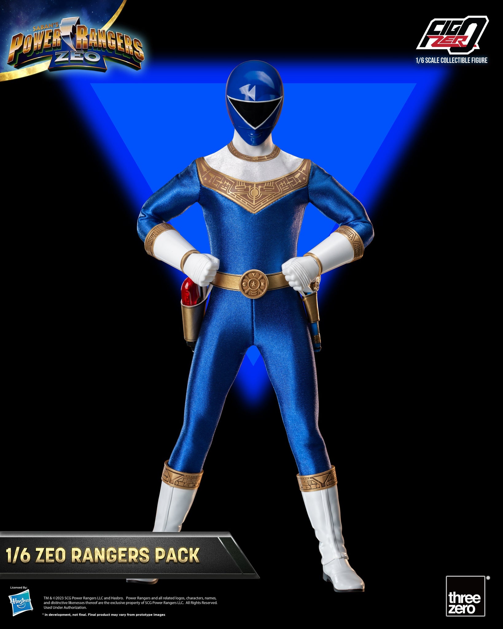 Power Rangers ZeoFigZero 1/6 Zeo Rangers Pack – threezero store