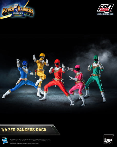 Power Rangers Zeo threezero FigZero 1/6 Zeo Rangers Pack