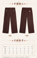 [Preorder] Genshin Impact Hu Tao Impression Casual Pants