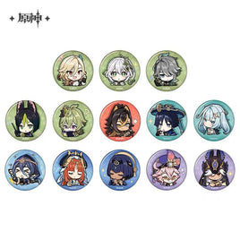 [Preorder] Genshin Impact Sumeru Chibi Expression Badge Pin