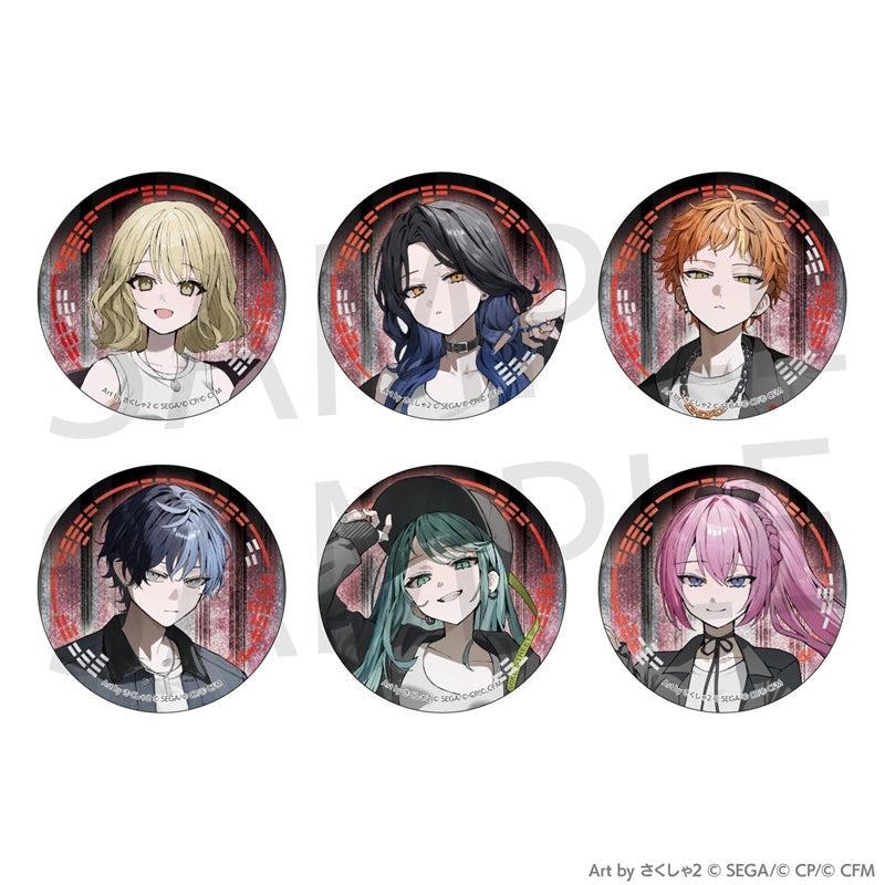 Project SEKAI Colorful Stage! feat. Hatsune Miku Illustrator Collaboration Glitter Can Badge Collection – Vivid BAD SQUAD