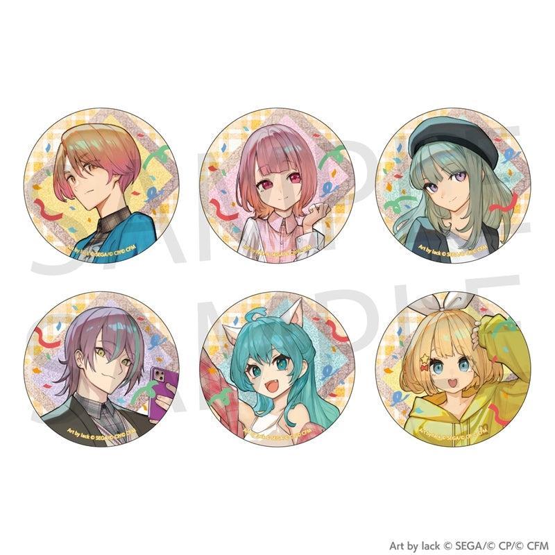 Project SEKAI Colorful Stage! feat. Hatsune Miku Illustrator Collaboration Glitter Can Badge Collection – Wonderlands×Showtime