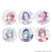 Project SEKAI Colorful Stage! feat. Hatsune Miku Illustrator Collaboration Trading Glitter Can Badge Collection – MORE MORE JUMP!