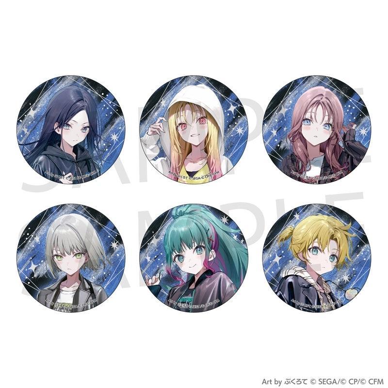 Project Sekai Colorful Stage! feat. Hatsune Miku Illustrator Collaboration Glitter Can Badge Collection [Leo/need]