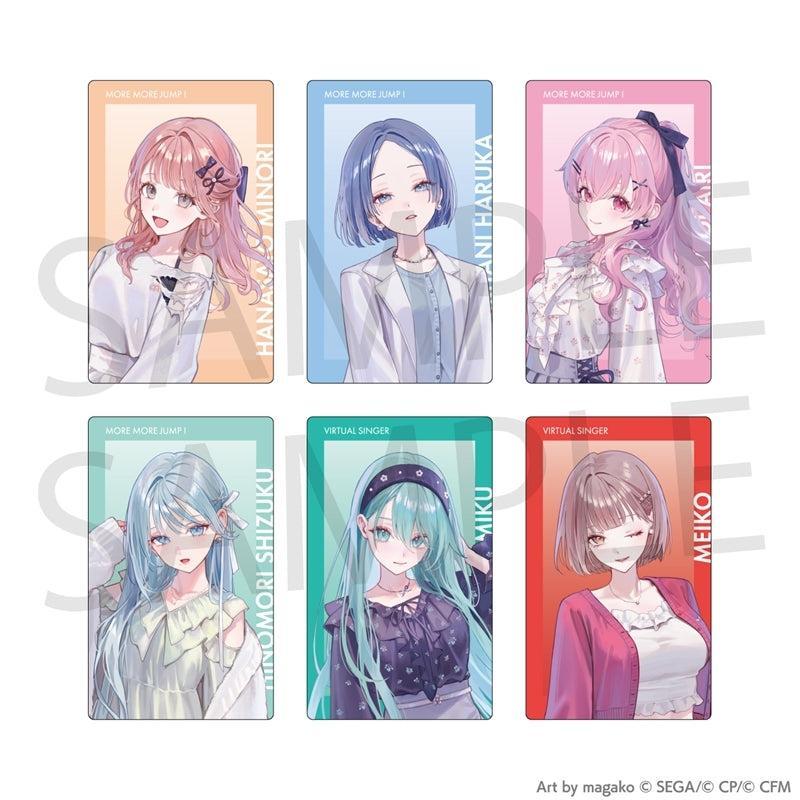 Project Sekai Colorful Stage! feat. Hatsune Miku Illustrator Collaboration ePick card series Clear ver. [MORE MORE JUMP!]