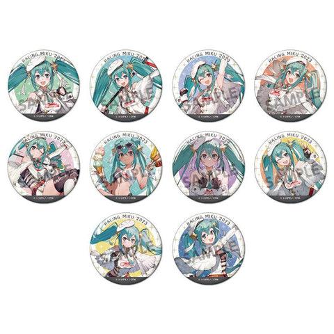 Racing Miku 2023 Hobby Stock Trading Can Badge (1 Random)