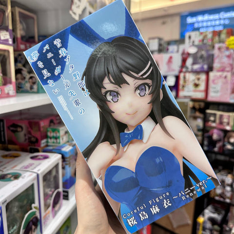 Rascal Does Not Dream Of Bunny Girl Senpai - Mai Sakurajima Coreful Figure (Blue Bunny Ver.)