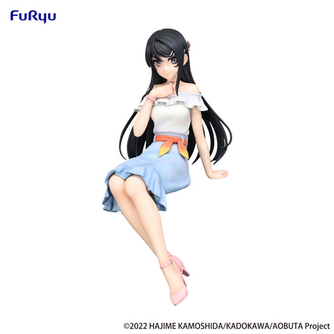 Rascal Does Not Dream Series FuRyu Noodle Stopper Figure Mai Sakurajima Summer Outfit ver.