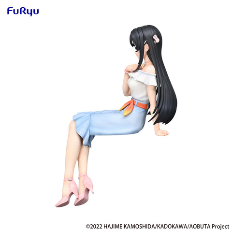 Rascal Does Not Dream Series FuRyu Noodle Stopper Figure Mai Sakurajima Summer Outfit ver.