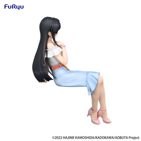 Rascal Does Not Dream Series FuRyu Noodle Stopper Figure Mai Sakurajima Summer Outfit ver.