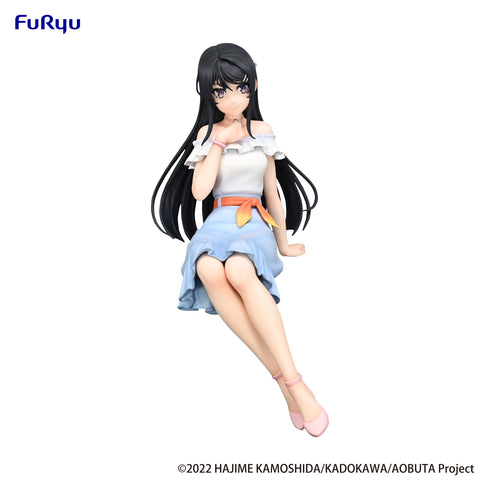 Rascal Does Not Dream Series FuRyu Noodle Stopper Figure Mai Sakurajima Summer Outfit ver.