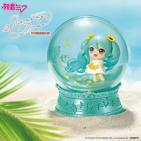 Re-Ment Hatsune Miku Four Seasons Scenery Dome Blind Box