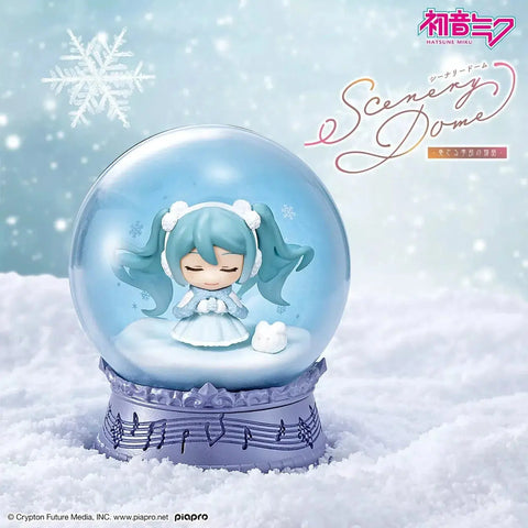 Re-Ment Hatsune Miku Four Seasons Scenery Dome Blind Box