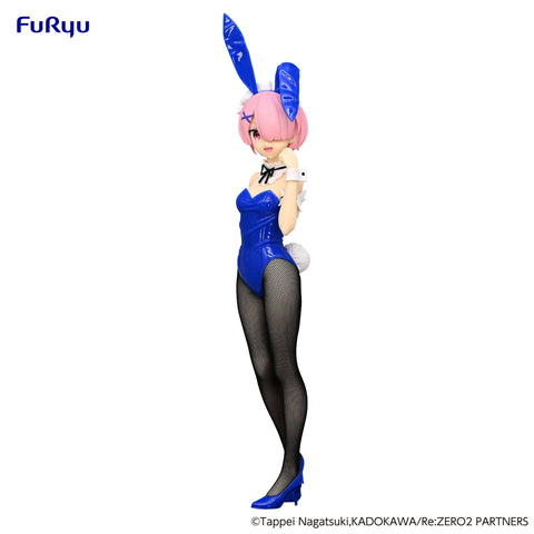 Re:ZERO -Starting Life in Another World- FuRyu BiCute Bunnies Figure Ram Blue Color ver.