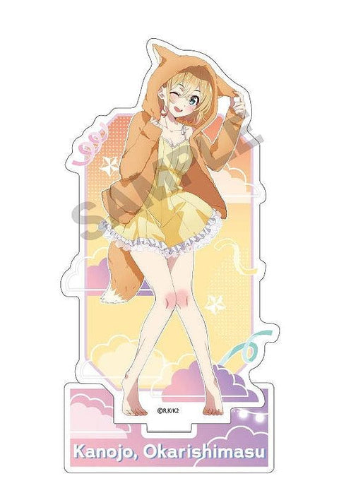 Rent-A-Girlfriend Crux Acrylic Stand Nanami Mami Kemomimi Hoodie