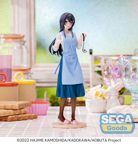 SEGA Luminasta "Rascal Does Not Dream of Bunny Girl Senpai" "Mai Sakurajima" Apron [preorder]