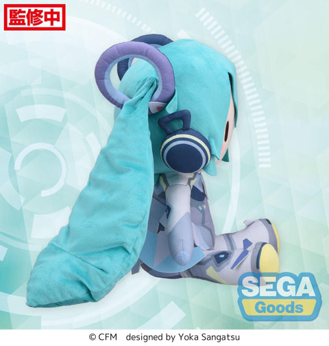 SEGA fuwa petit Hatsune Miku MIKU WITH YOU 2024 Plush (LL) All Character Vocal Series 01: Hatsune Miku [PREORDER with deadline]